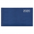 Еженедельник карманный датированный BRUNNEN 2020 Wave, синий, артикул 73-755 76 30 код 43229 2