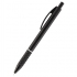 Ручка масляная автоматическая Prestige 0,7 мм металлический черный корпус Axent ab1086-01-02 синяя 0