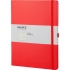 Книга записная Partner Grand А4 (297х210мм) на 100 листов клетка кремовый блок, красная AXENT 8203-06-a 1