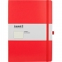 Книга записная Partner Grand А4 (297х210мм) на 100 листов точка кремовый блок, красная AXENT 8303-06-a 0