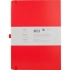 Книга записная Partner Grand А4 (297х210мм) на 100 листов точка кремовый блок, красная AXENT 8303-06-a 2