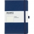 Книга записная Partner Prime А5 (145х210) на 96 листов точка, точка кремовый блок, синяя Axent 8304-02-a 0