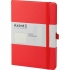 Книга записная Partner Prime А5 (145х210) на 96 листов точка, точка кремовый блок, красная Axent 8304-06-a 1