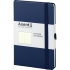 Книга записная Partner А5-(125х195мм) на 96 листов нелинованый, синяя Axent 8307-02-a 1