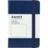 Записная книга Partner A6-(95х140мм) на 96 листов кремовый блок точка, синяя Axent 8309-02-a 0