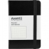 Записная книга Partner A6-(95х140мм) на 96 листов кремовый блок черная Axent 8309-01-a 0