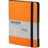 Записная книга Partner Soft А5-(125х195мм) на 96 листов кремовый блок в клетку AXENT 8206-12-A оранжевая 1