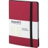 Записна книжка Partner Soft А5-(125х195мм) на 96 арк. кремовий блок в клітинку AXENT 8206-05-A червона 1