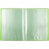 Папка пластиковая на 20 файлов с карманом на форзаце, А4 AXENT 1020-26-a зеленая 2
