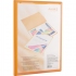 Папка пластиковая на 20 файлов с карманом на форзаце, А4 AXENT 1020-25-a оранжевая 1