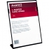 Табличка інформаційна L-образна, A4, чорна Axent 6250-01-a 1