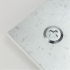 Доска стеклянная магнитно-маркерная 60х90 см, белая Axent 9615-21-a 3