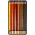 Олівці кольорові акварельні 12 кольорів в металевій упаковці Mondeluz BROWN LINE Koh-i-noor 3722012011 0