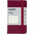 Записна книжка Partner А6-(95х140мм) на 96 арк. кремовий блок в клітинку Axent 8301-46-A винна 0