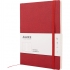 Записная книга Partner Soft L 190х250мм на 96 листов кремовый блок в клетку Axent 8615-06-a красная 1