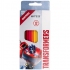 Олівці кольорові 12 кольорів серія Transformers Kite tf21-051 0