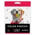 Олівці кольорові 24 кольори серія Dogs Kite k22-055-1 0
