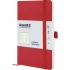 Записная книга Partner Soft Skin А5-(125х195мм) на 96 листов кремовый блок в клетку Axent 8616-06-a красная 0