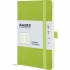 Записна книжка Partner Soft Skin А5-(125х195мм) на 96 арк. кремовий блок в клітинку Axent 8616-09-a салатова 0