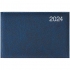 Щотижневик 2024 кишеньковий Miradur BRUNNEN 73-755 60 304 срібне тиснення   синiй 0