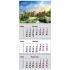 Календар квартальний настінний 2024 рік, три пружини Crimea Castle 3 Axent 8803-24-6-a 0
