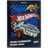 Картон кольоровий двосторонній А4 10 арк., 10 кольорів Hot Wheels Kite hw24-255 0