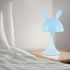 Світильник-нічник LED з акумулятором Simple Bunny, блакитний Kite k25-317-1-3 0