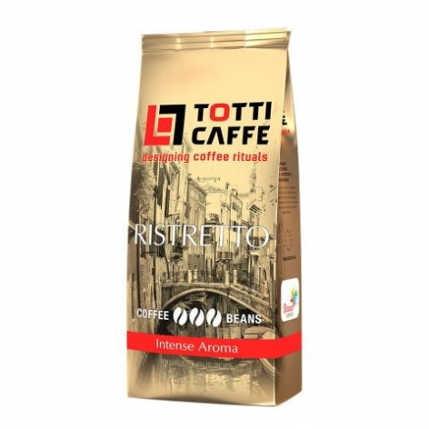 Кава в зернах Caffe Ristretto, пакет 1000г, TOTTI tt.52084