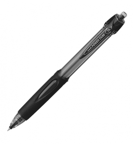 Ручка шариковая автоматическая POWER TANK 0.7 мм Uni SN-227.Black черный