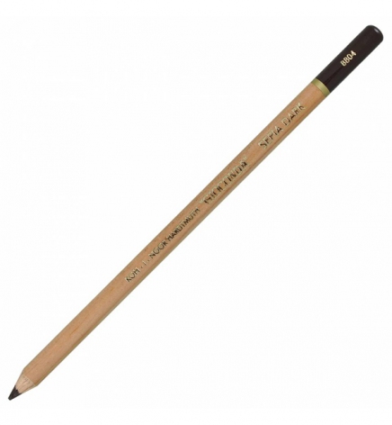 Олівець художній Gioconda, сепія темно-коричнева, Koh-i-noor 8804