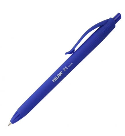 Ручка шариковая автоматическая P1 TOUCH, 1.0мм, MILAN ml.176510925 синий