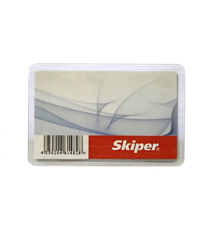 Бейдж для кредитной карты, прозрачный, Skiper SK-28