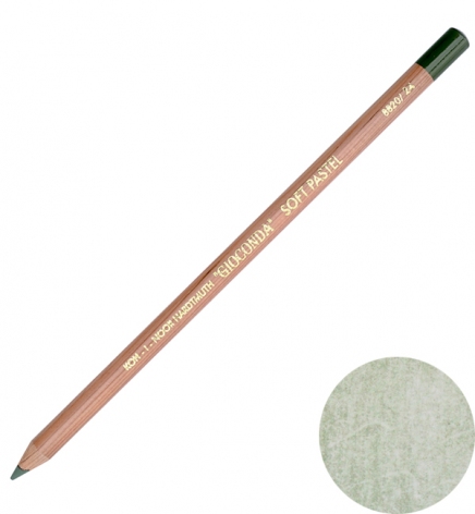 Художня пастель в олівці суха, м`яка Gioconda, колір olive green dark Koh-i-noor 8820024001KS