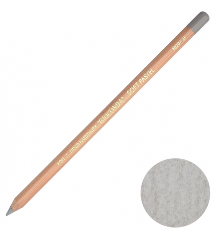 Художня пастель в олівці суха, м`яка Gioconda, колір light grey Koh-i-noor 8820035001KS