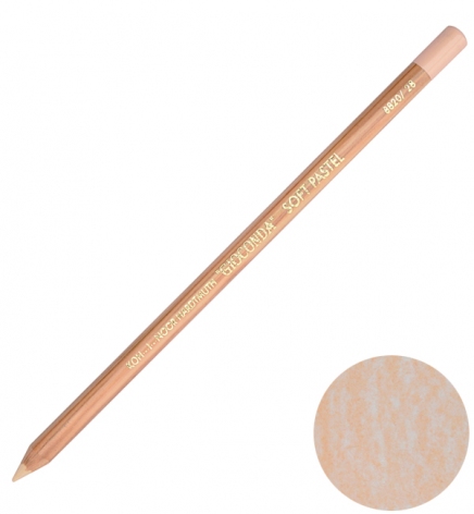 Художня пастель в олівці суха, м`яка Gioconda, колір light orange Koh-i-noor 8820028001KS