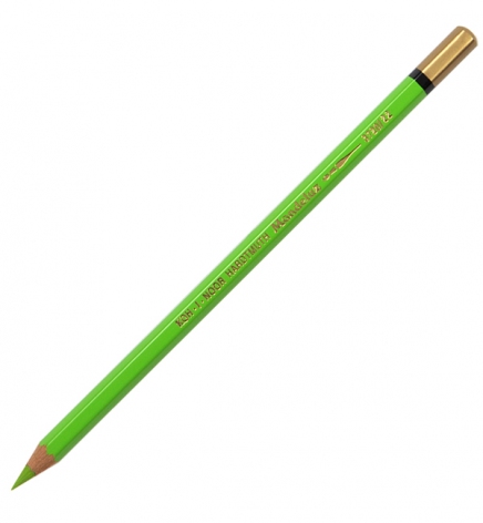 Олівець акварельний MONDELUZ колір yellowish green Koh-i-noor 3720022002KS