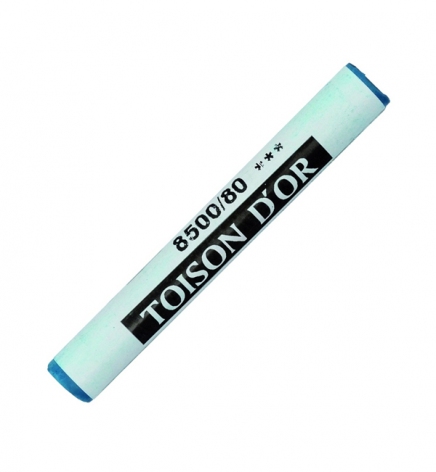 Крейда-пастель суха, м`яка, колір cobalt green dark TOISON D`OR Ø10 мм, Koh-i-noor 8500080002SV