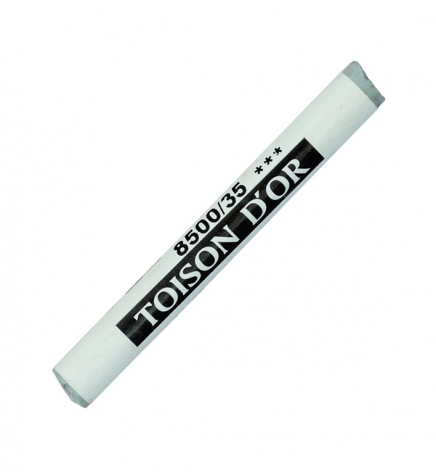 Крейда-пастель суха, м`яка, колір light grey TOISON D`OR Ø10 мм, Koh-i-noor 8500035002SV