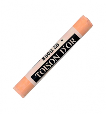 Мелок пастельный сухой, мягкий, цвет light orange TOISON D`OR Ø10 мм, Koh-i-noor 8500028002SV