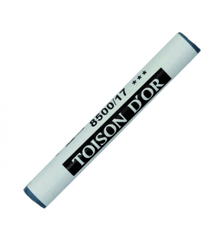 Крейда-пастель суха, м`яка, колір metal grey TOISON D`OR Ø10 мм, Koh-i-noor 8500017002SV