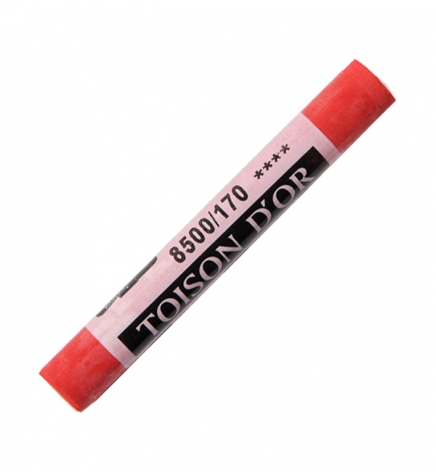 Крейда-пастель суха, м`яка, колір pyrrole red TOISON D`OR Ø10 мм, Koh-i-noor 8500170002SV