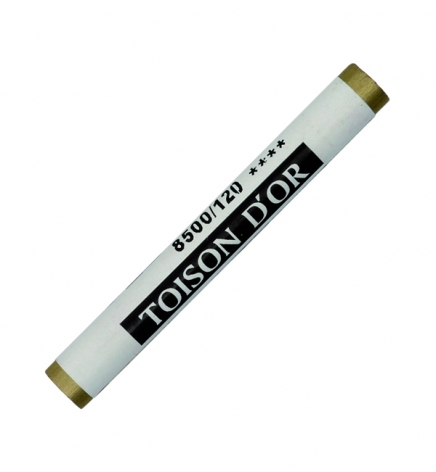 Крейда-пастель суха, м`яка, колір standard gold TOISON D`OR Ø10 мм, Koh-i-noor 8500120002SV