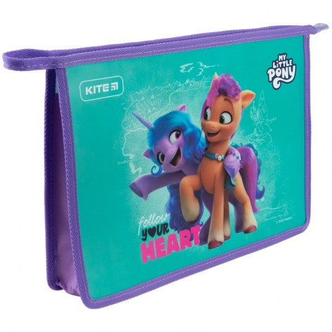 Папка на блискавці A4+, Little Pony Kite lp23-428