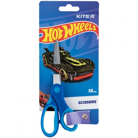 Ножиці дитячі, 15 см Hot Wheels Kite hw24-126