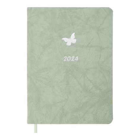 Щоденник  датований 2024 DOLCE, А5 Buromax BM.2140-38 м`ятний