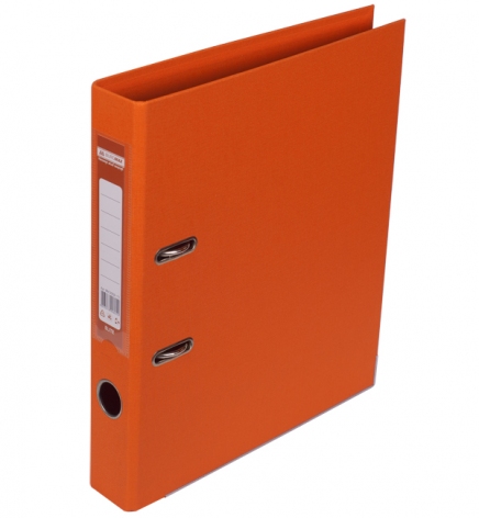 Папка-регистратор А4 5 см, двухсторонний, PVC, Buromax BM.3002-11 оранжевый