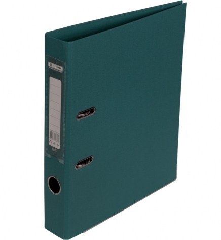 Папка-реєстратор А4 5 см, двосторонній, PVC, Buromax BM.3002-16 темно-зелений