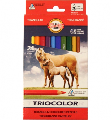 Олівці кольорові Triocolor Jumbo 