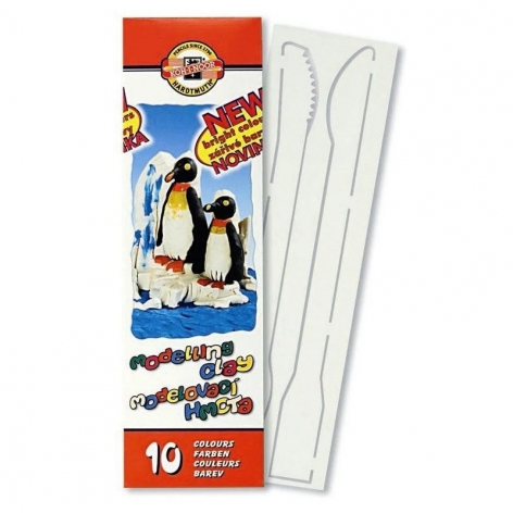 Пластилин 10 цветов, 200 г  
