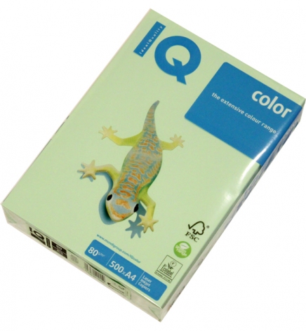 Бумага Color IQ Pastel A4 80 г/м2, 500 л Green (cветло-зеленый) MG28